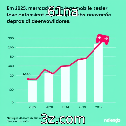 Crescimento do mercado de jogos mobile em 2025
